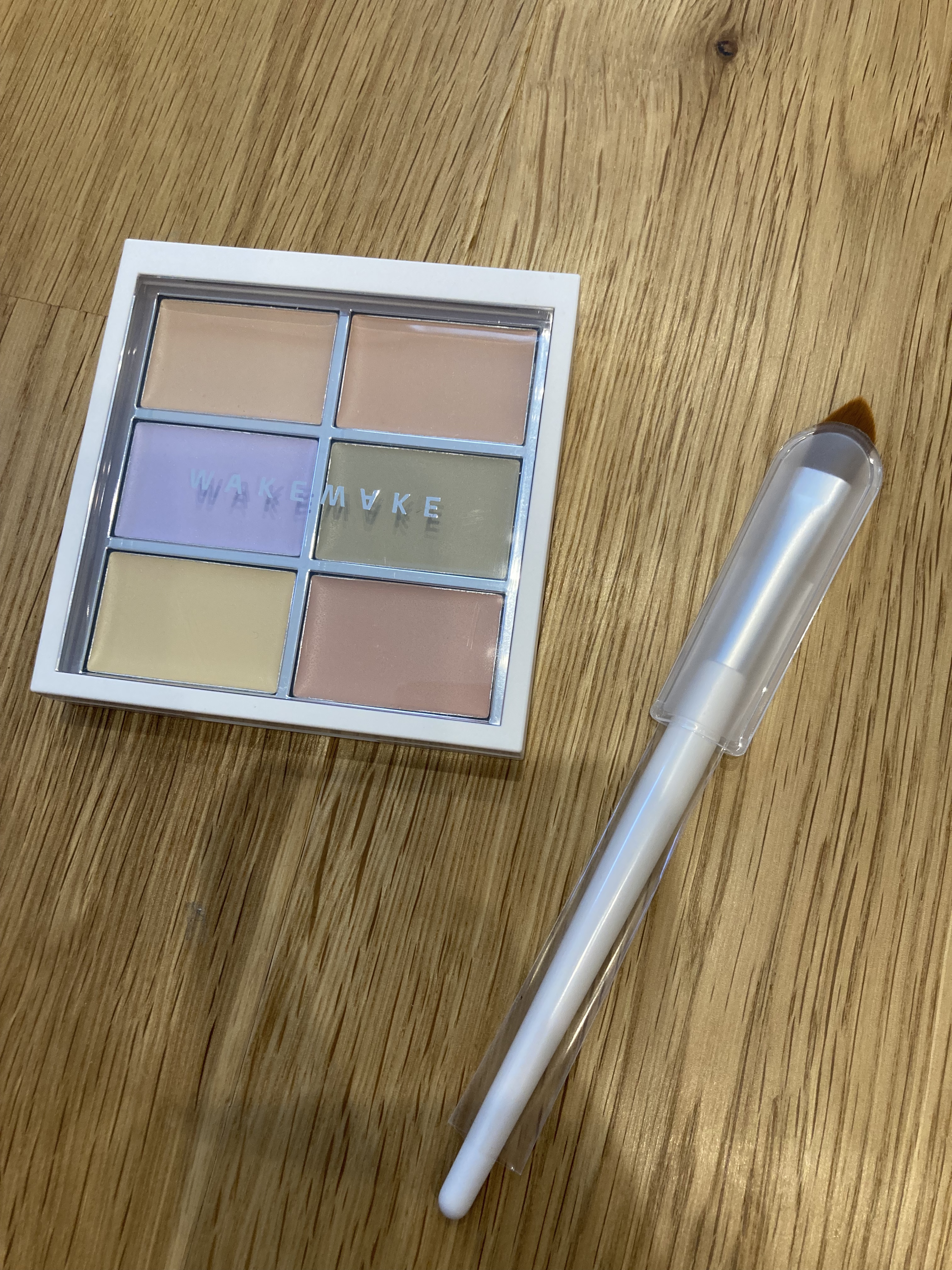 ディファイニングカバーコンシールフィットパレット/wakemake/パレットコンシーラーを使ったクチコミ（1枚目）