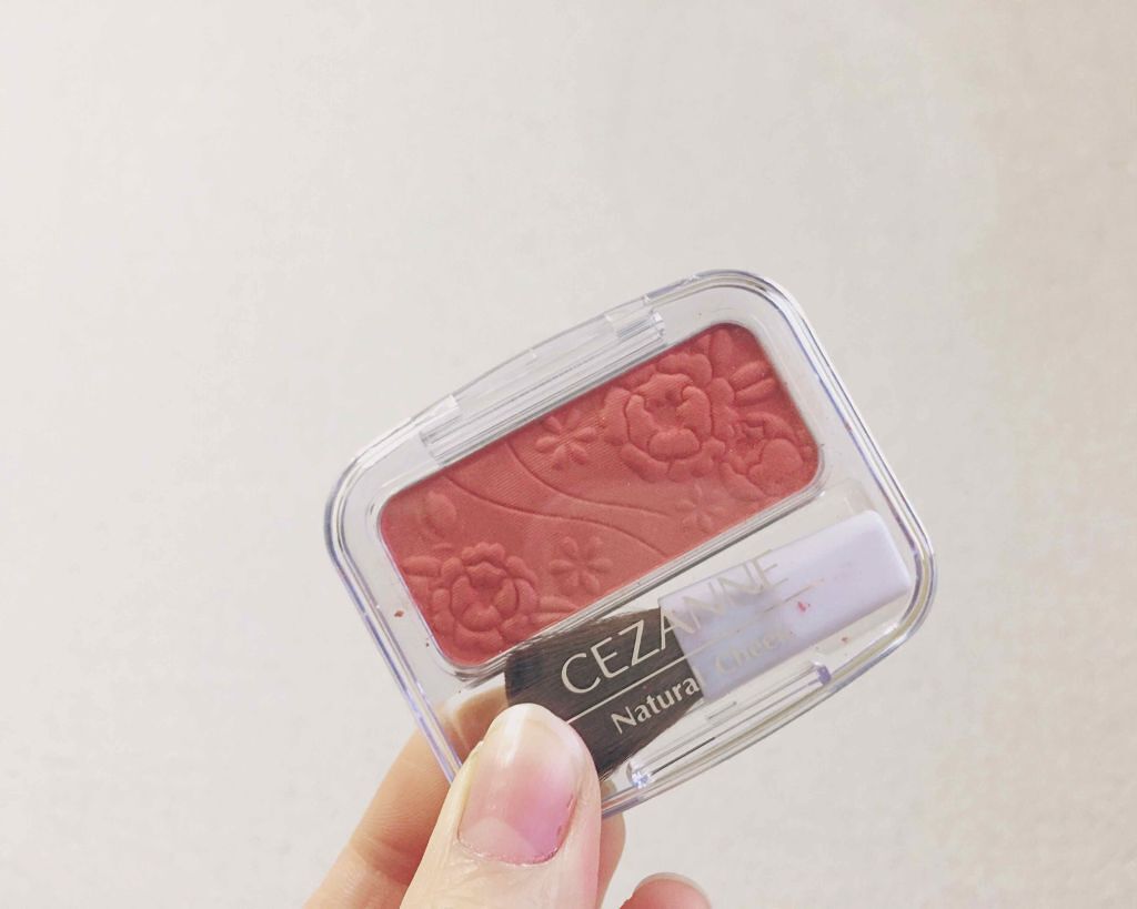 ナチュラル チークN/CEZANNE/パウダーチークを使ったクチコミ(1枚目)