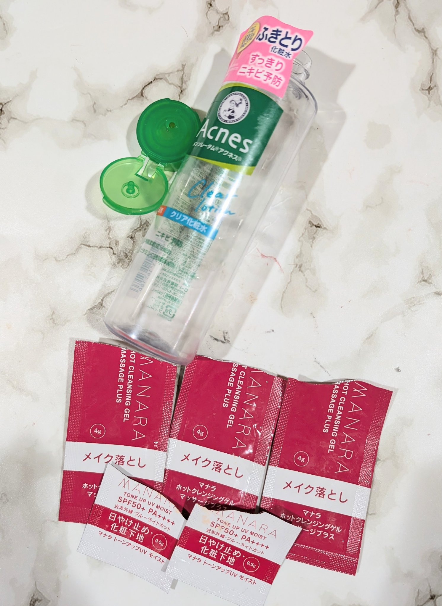 薬用クリア化粧水/メンソレータム アクネス/化粧水を使ったクチコミ（1枚目）