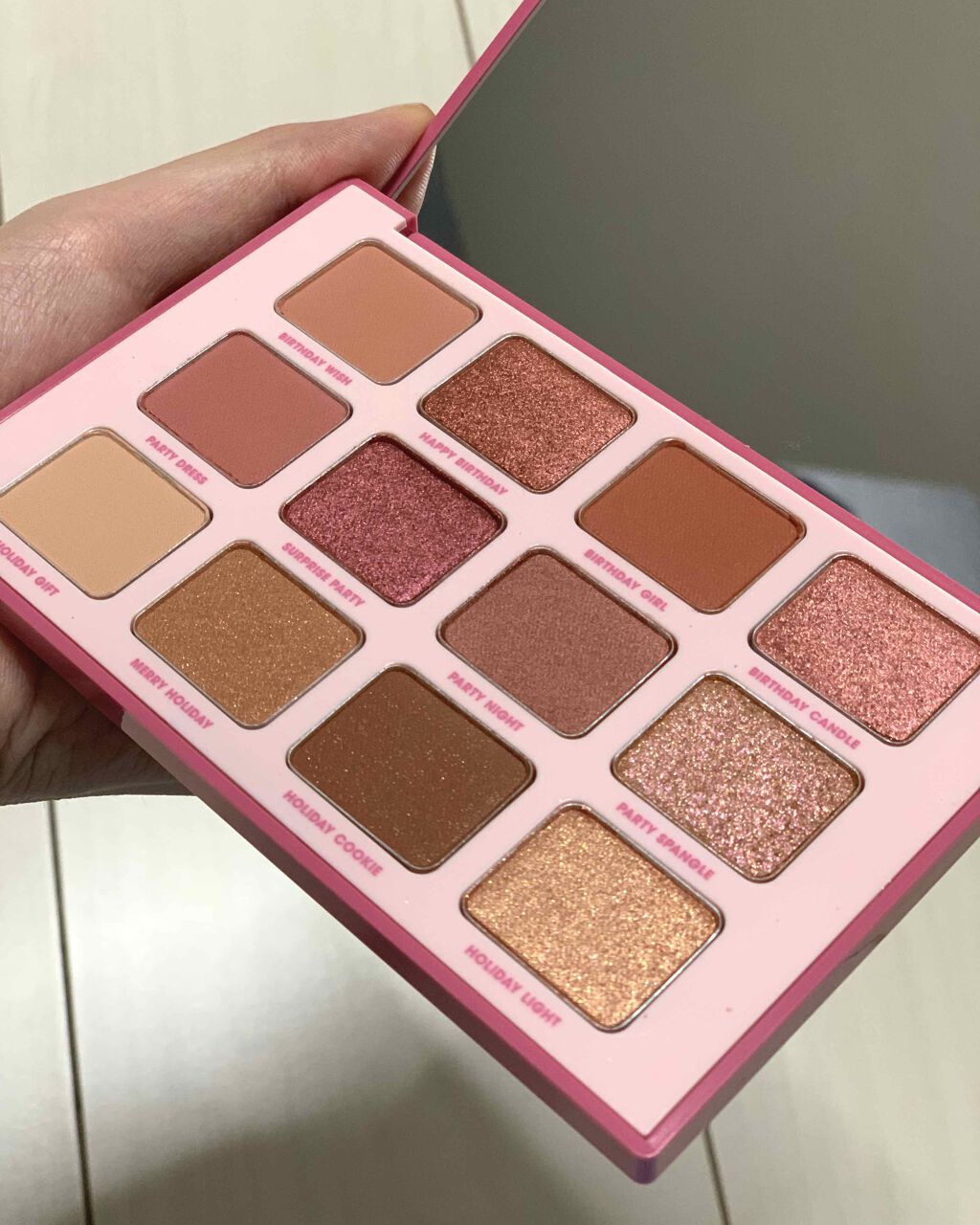 ピースマッチング12色シャドウパレット 2018 S/S/HOLIKA HOLIKA/アイシャドウパレットを使ったクチコミ(1枚目)