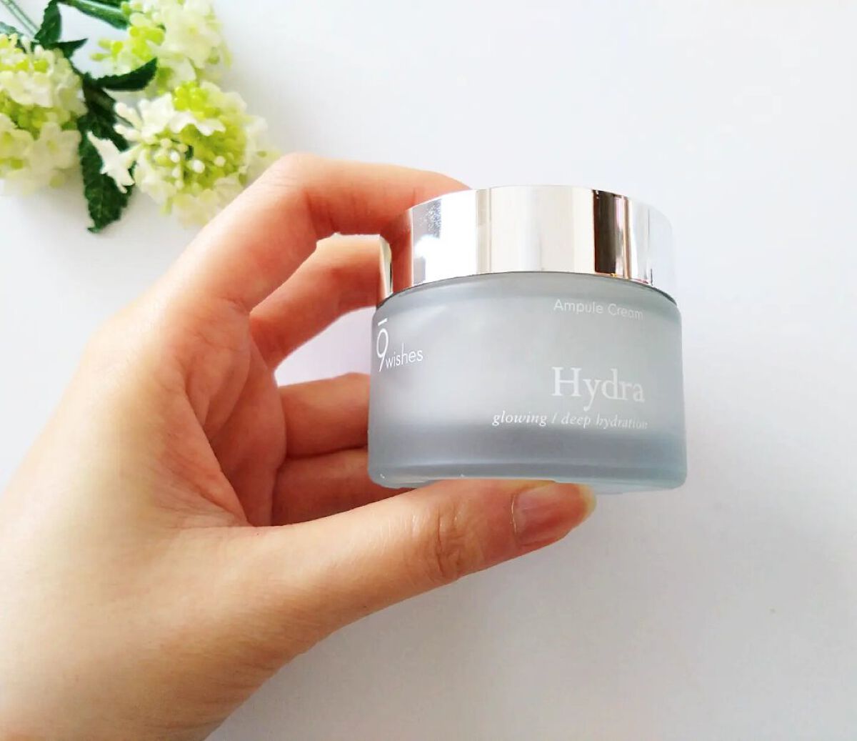 ハイドラアンプルクリーム/9Wishes/フェイスクリームを使ったクチコミ（1枚目）