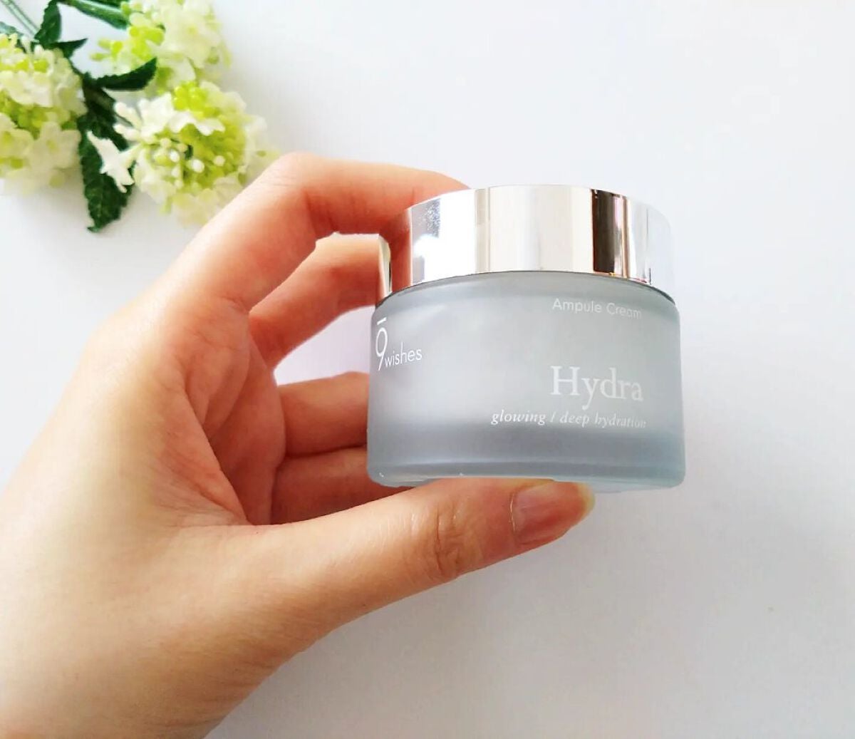 ハイドラアンプルクリーム/9Wishes/フェイスクリームを使ったクチコミ(1枚目)