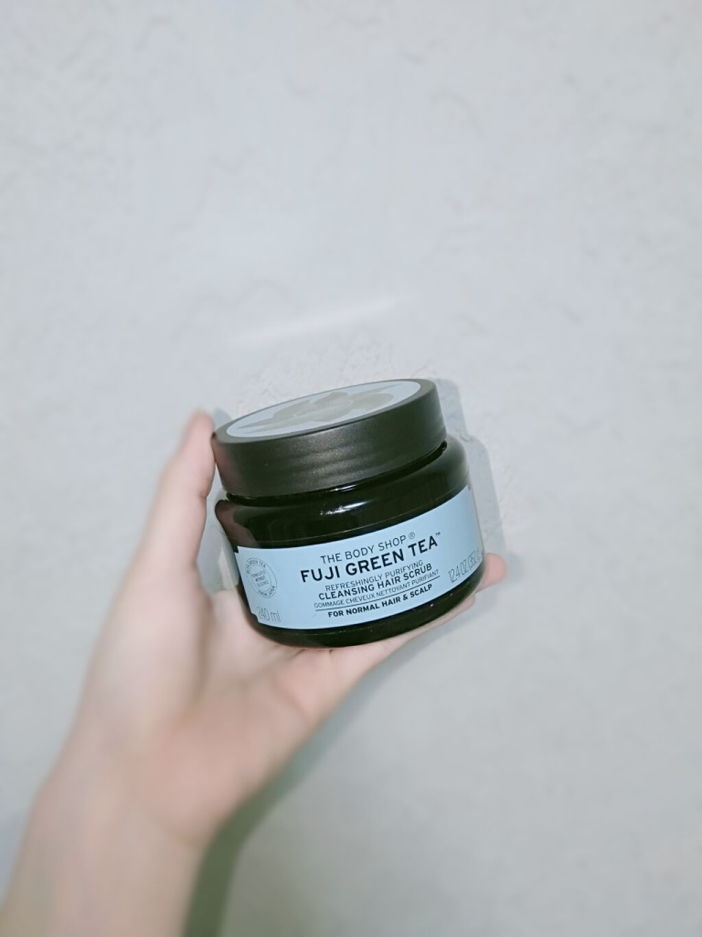 リフレッシュピュアクレンジングヘアスクラブ FGT/THE BODY SHOP/市販シャンプーを使ったクチコミ（1枚目）