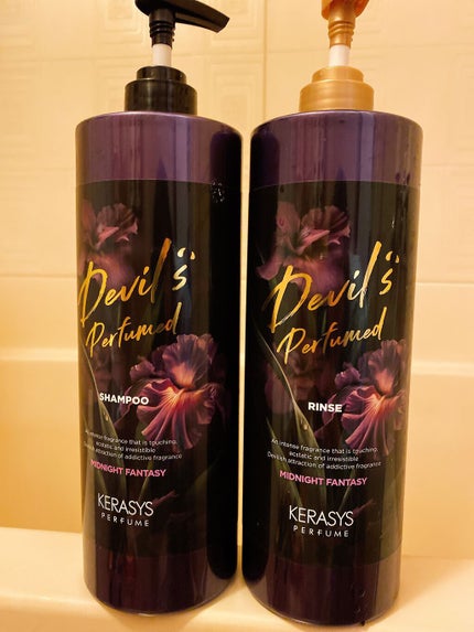 デビルズパフューム ミッドナイト ファンタジー シャンプー&リンス/KERASYS/シャンプー・コンディショナーを使ったクチコミ(1枚目)