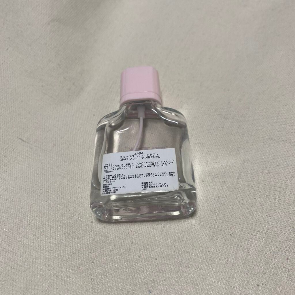 チュベローズ オードトワレ/ZARA/香水(レディース)を使ったクチコミ(2枚目)