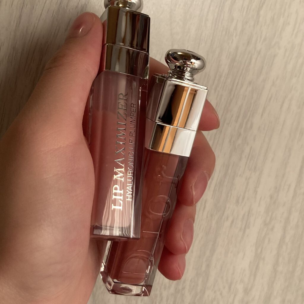 【旧】ディオール アディクト リップ マキシマイザー 001 ピンク/Dior/リップグロスを使ったクチコミ（2枚目）