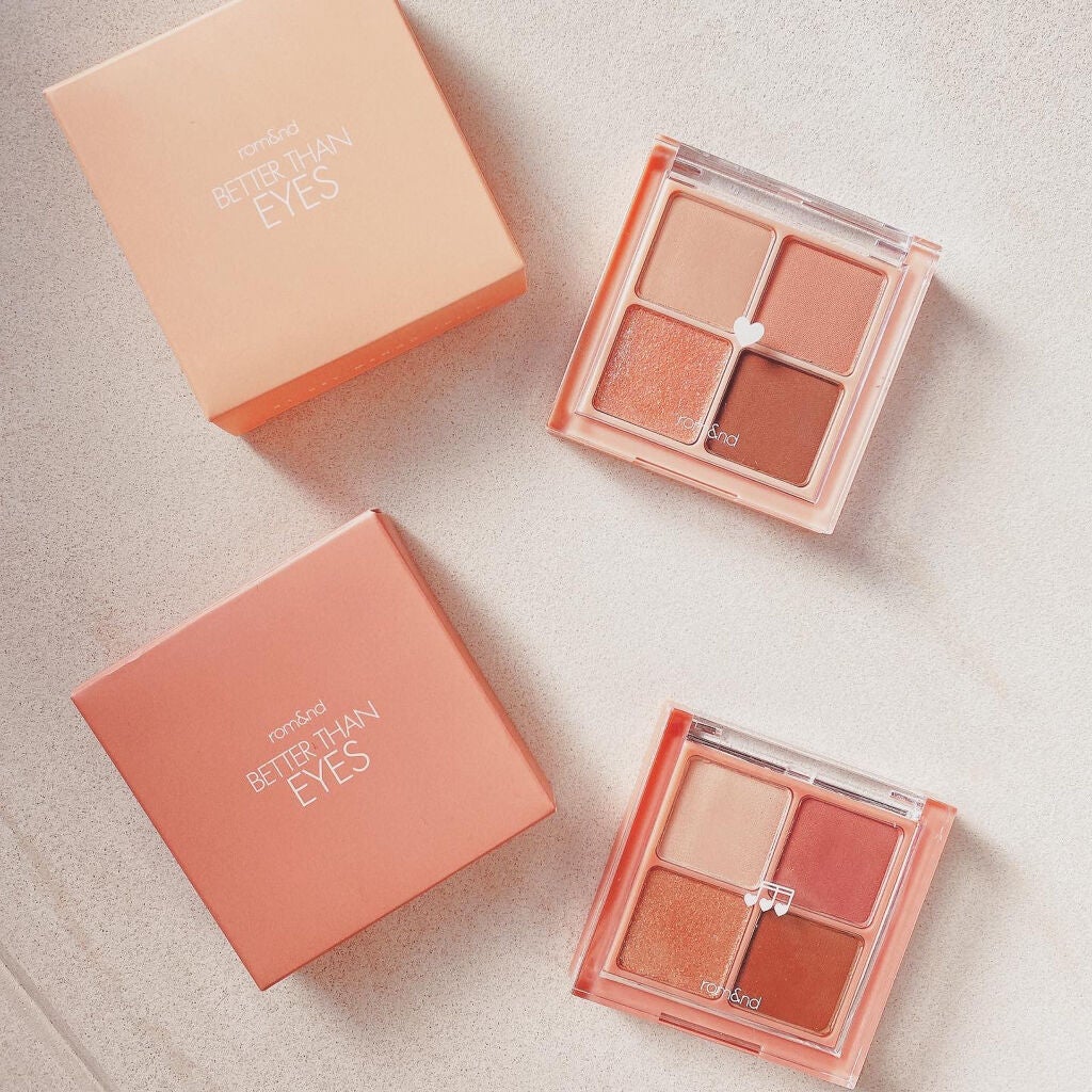 ベターザンアイズ/rom&nd/アイシャドウパレットを使ったクチコミ(3枚目)