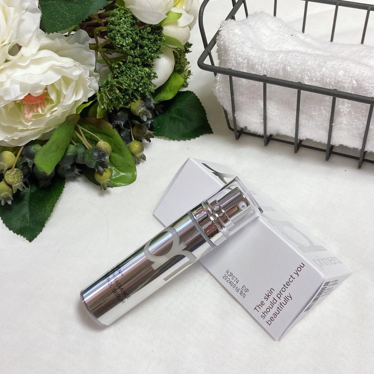 ユース ラディアンス ビタチノール セラム/primera/美容液を使ったクチコミ（1枚目）