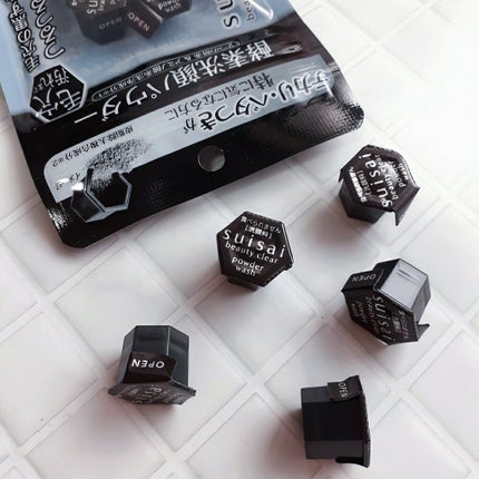 スイサイ ビューティクリア ブラック パウダーウォッシュ/suisai/洗顔パウダーを使ったクチコミ(1枚目)