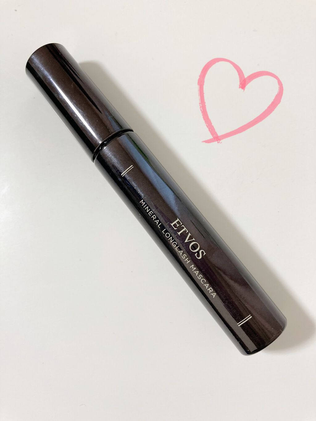 ミネラルロングラッシュマスカラ ブラック/エトヴォス/マスカラを使ったクチコミ（1枚目）