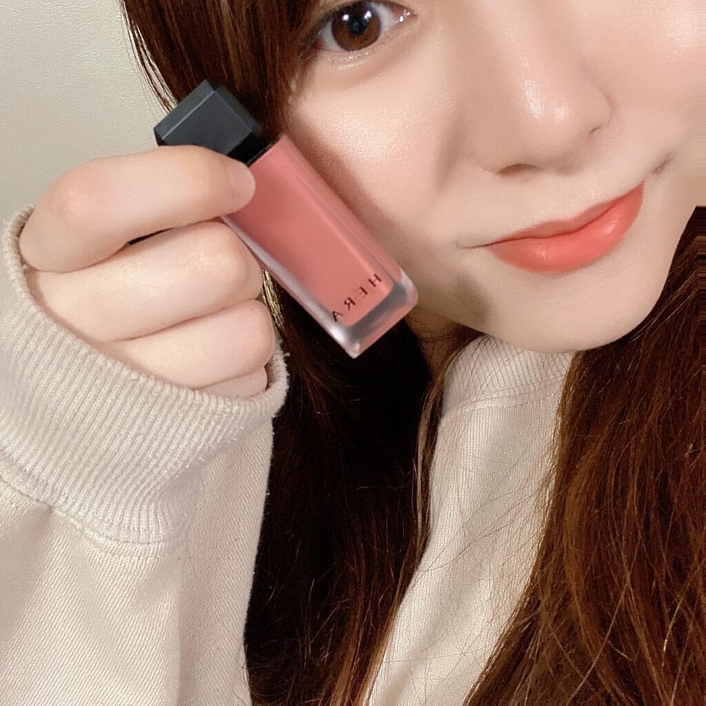 センシュアルパウダーマットリキッド/HERA/口紅を使ったクチコミ(2枚目)