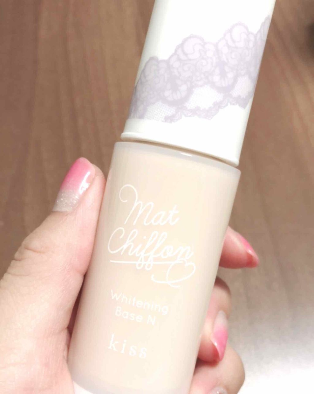 マットシフォン UVホワイトニングベースN/KiSS/化粧下地を使ったクチコミ（1枚目）