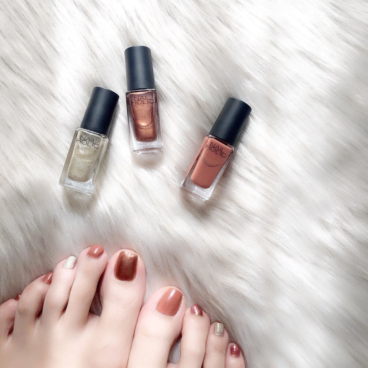 ネイルホリック Earth color/ネイルホリック/マニキュアを使ったクチコミ（1枚目）