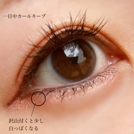 耐久カールマスカラ/CEZANNE/マスカラを使ったクチコミ(4枚目)