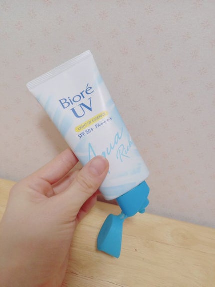 ビオレUV アクアリッチ ライトアップエッセンス/ビオレ/日焼け止めクリームを使ったクチコミ(4枚目)