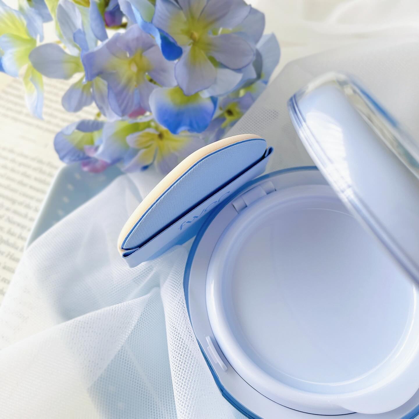 フィー クッションガラス ナチュラル/fwee/クッションファンデーションを使ったクチコミ（3枚目）