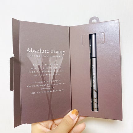 スキルレスライナー/LUMIURGLAS/リキッドアイライナーを使ったクチコミ(2枚目)