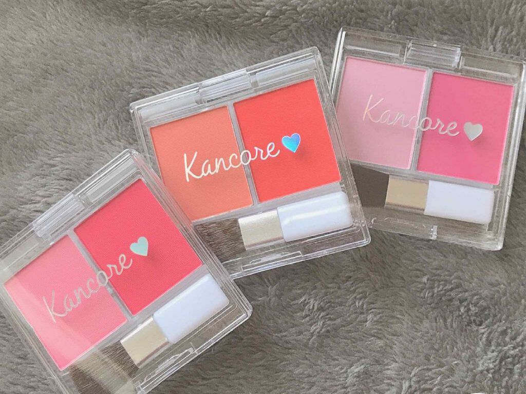 カンコレ チーク/DAISO/パウダーチークを使ったクチコミ（1枚目）