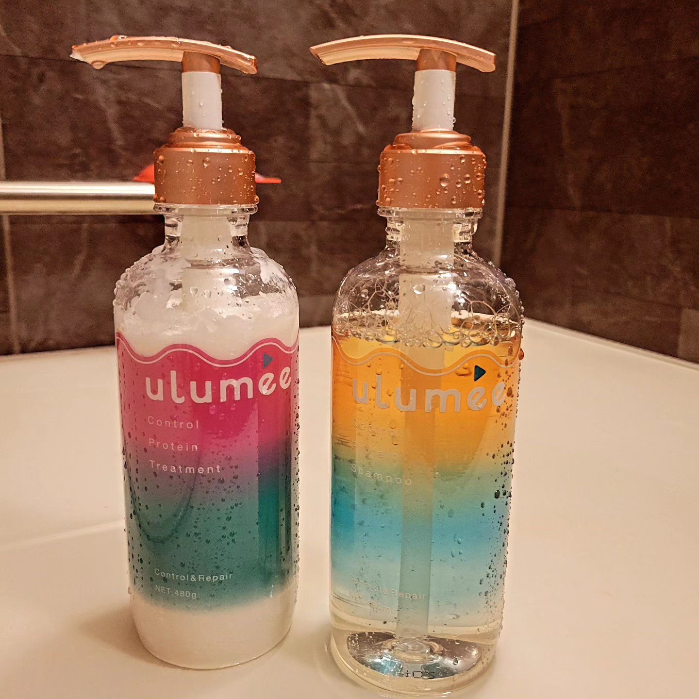 コントロール プロテイン シャンプー/トリートメント/ulumee/市販シャンプーを使ったクチコミ（1枚目）