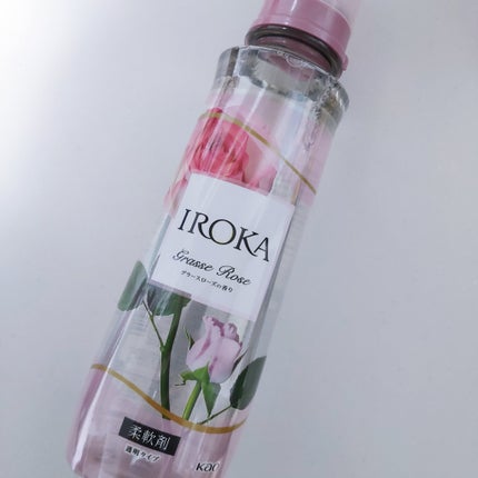 プレミアム柔軟剤 IROKA グラースローズの香り/IROKA/柔軟剤を使ったクチコミ(1枚目)