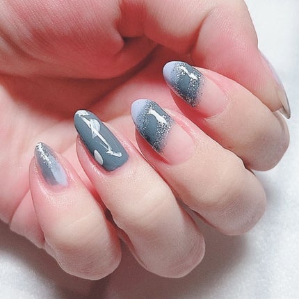 ネイル エナメル 細筆タイプ/ちふれ/マニキュアを使ったクチコミ(4枚目)