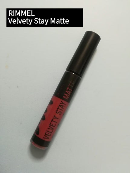 ベルベティ ステイ マット/リンメル ロンドン/口紅を使ったクチコミ(1枚目)