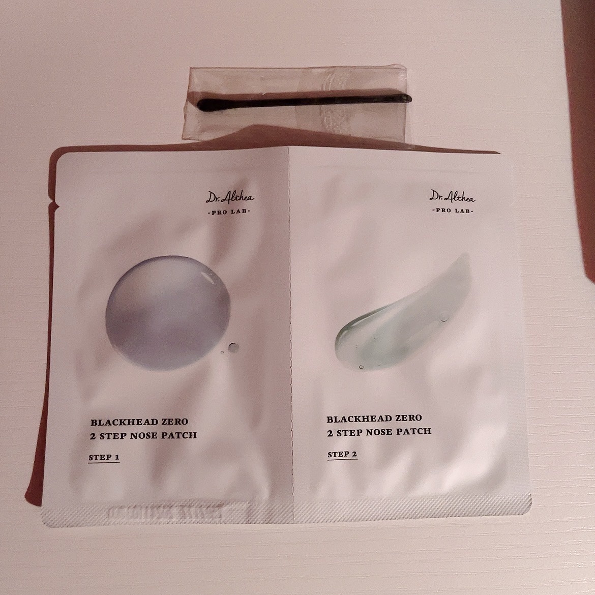 ブラック ヘッド ゼロ ２ステップ ノーズ パッチ/Dr.Althea/シートマスク・パックを使ったクチコミ（2枚目）
