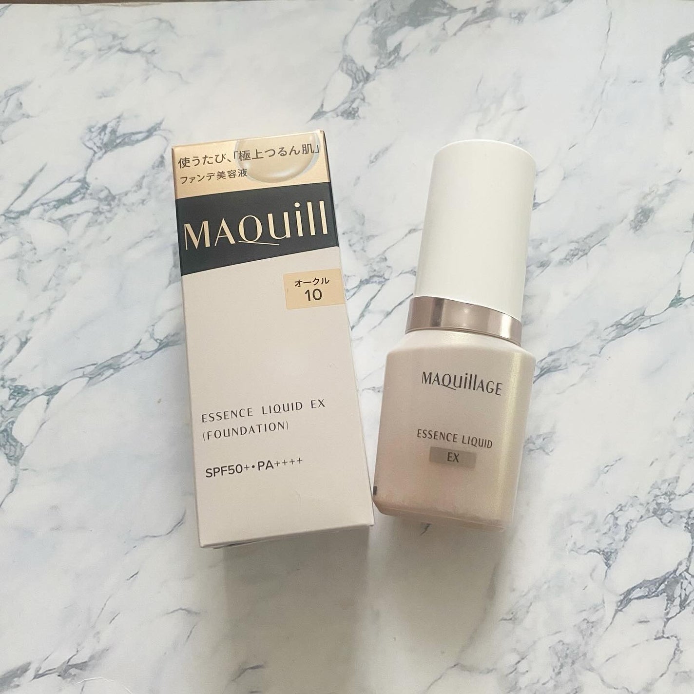 エッセンスリキッド EX/マキアージュ/リキッドファンデーションを使ったクチコミ(1枚目)