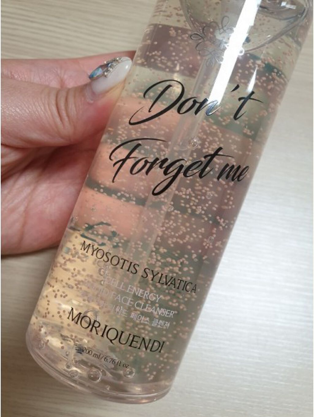 Cell Energy Liquid Face Cleanser/MORIQUENDI/クレンジングジェルを使ったクチコミ(2枚目)