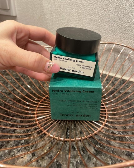 ハイドロバイタライジングクリーム/Tender garden/フェイスクリームを使ったクチコミ(4枚目)