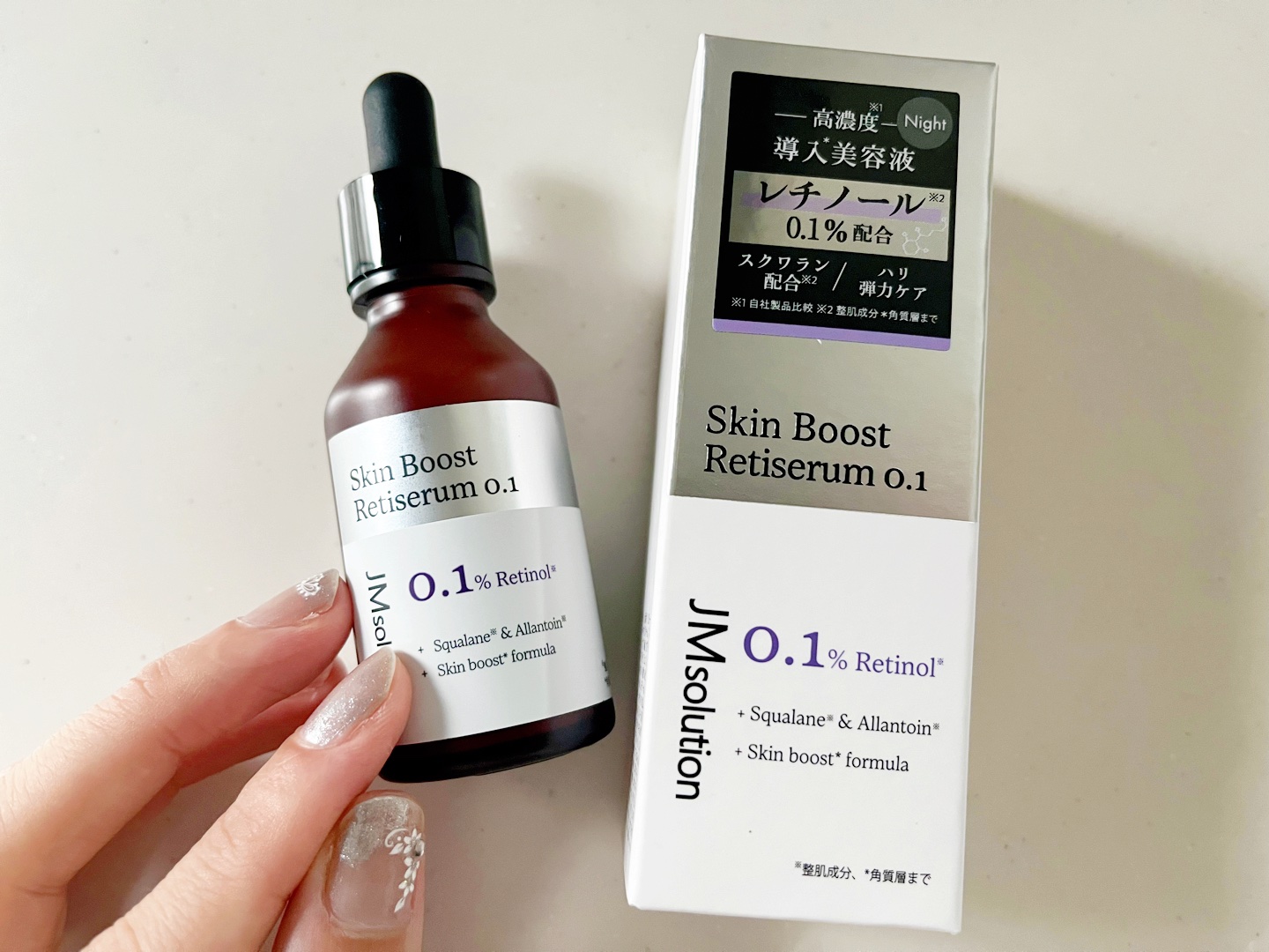 スキンブーストレチノール/JMsolution/美容液を使ったクチコミ（3枚目）