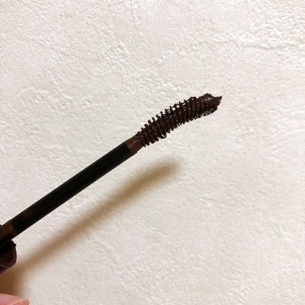 クイックラッシュカーラー　ロングマスカラ 02 ブラウン/キャンメイク/マスカラを使ったクチコミ（2枚目）