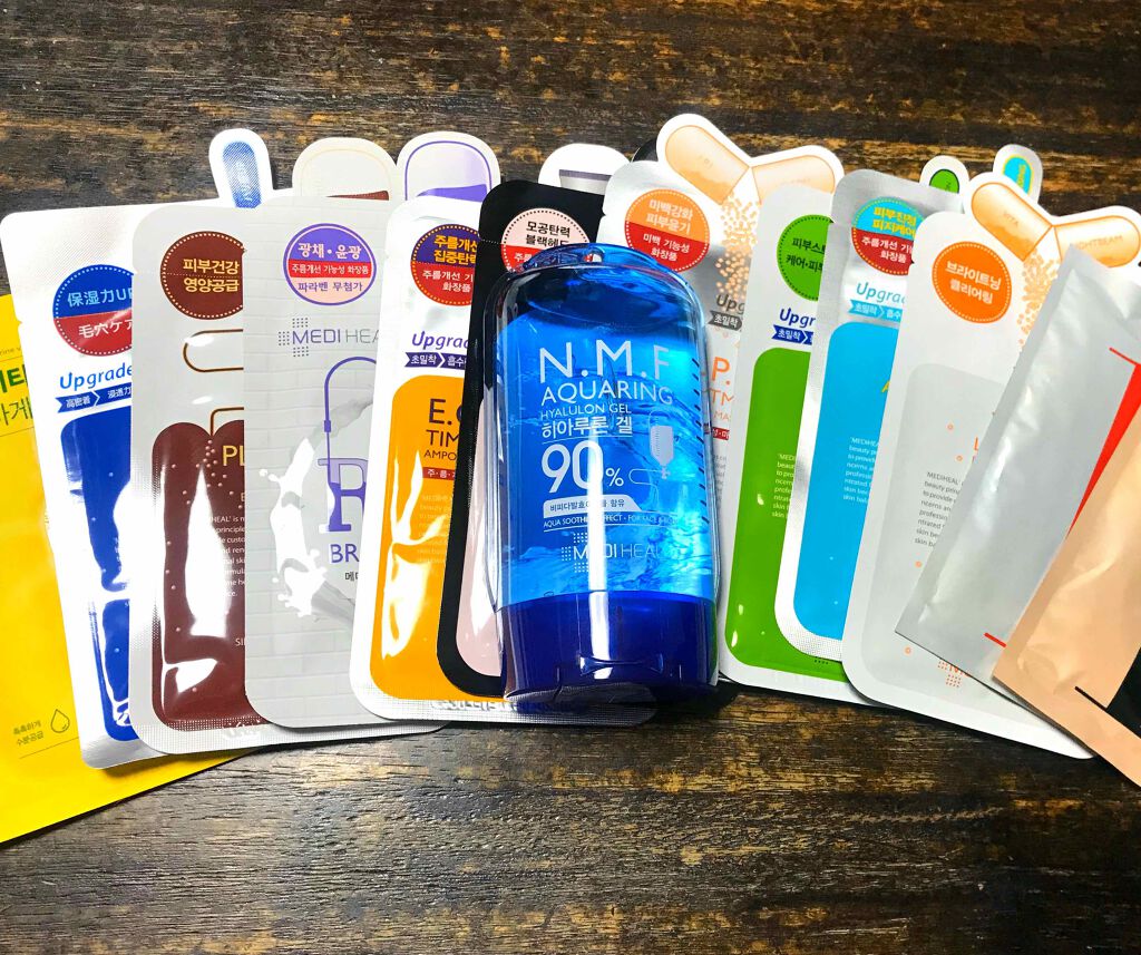 N.M.FアクアアンプルマスクJEX/MEDIHEAL/シートマスク・パックを使ったクチコミ(1枚目)