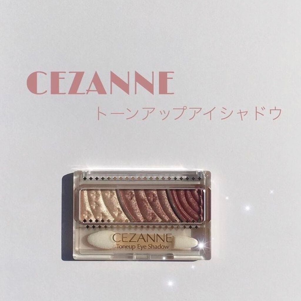 トーンアップアイシャドウ/CEZANNE/アイシャドウパレットを使ったクチコミ(1枚目)