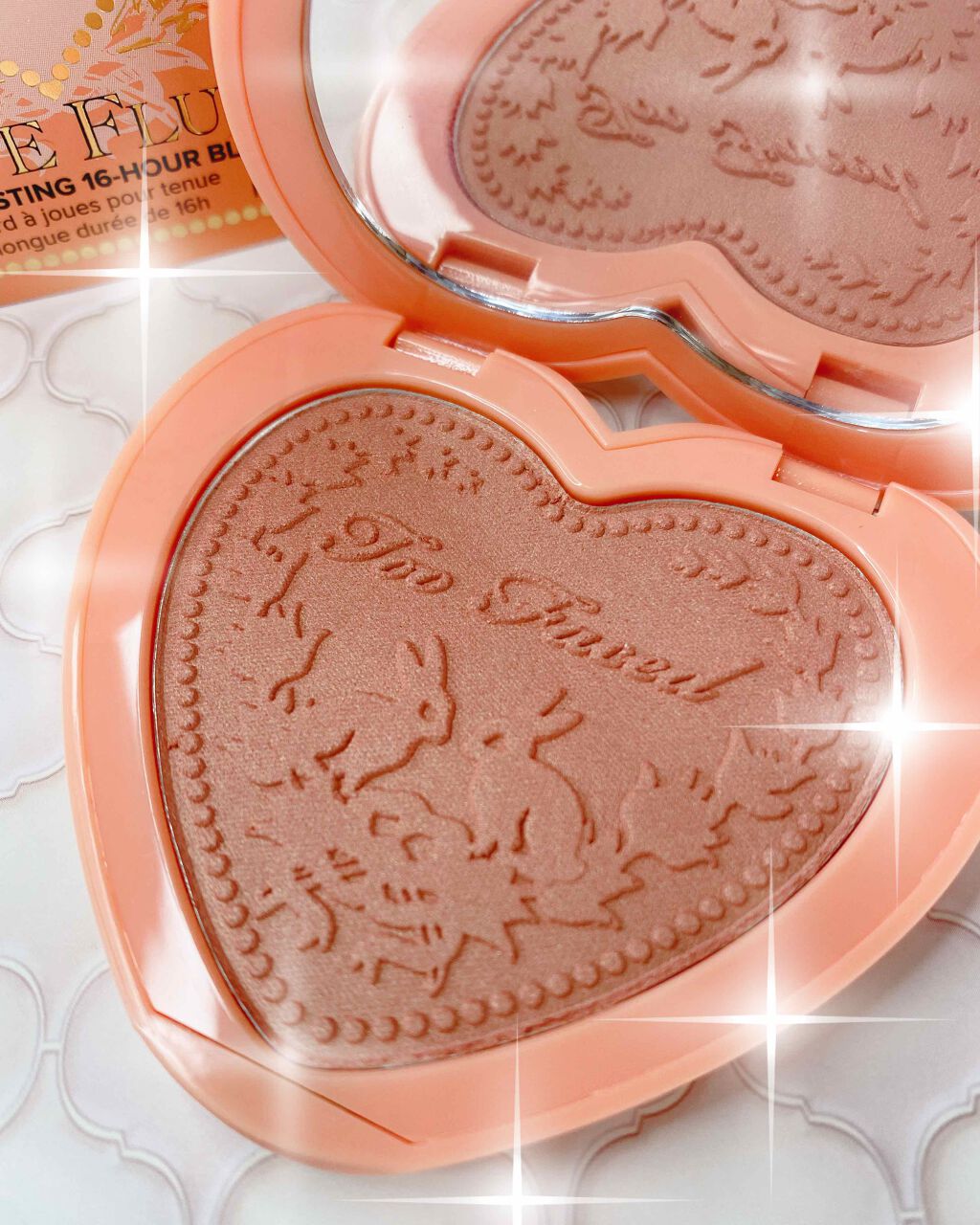ラブ フラッシュ ロングラスティング 16H ブラッシュ/Too Faced/パウダーチークを使ったクチコミ(2枚目)