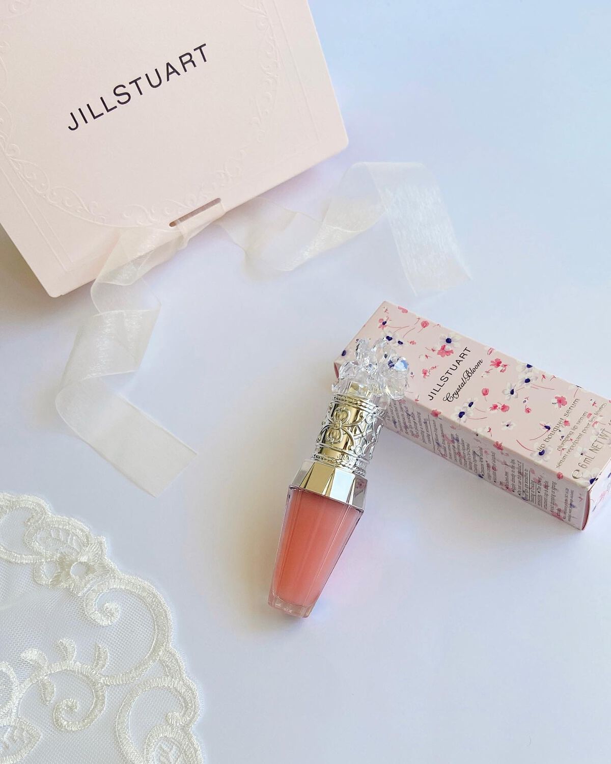 ジルスチュアート クリスタルブルーム リップブーケ セラム/JILL STUART/リッププランパーを使ったクチコミ(3枚目)