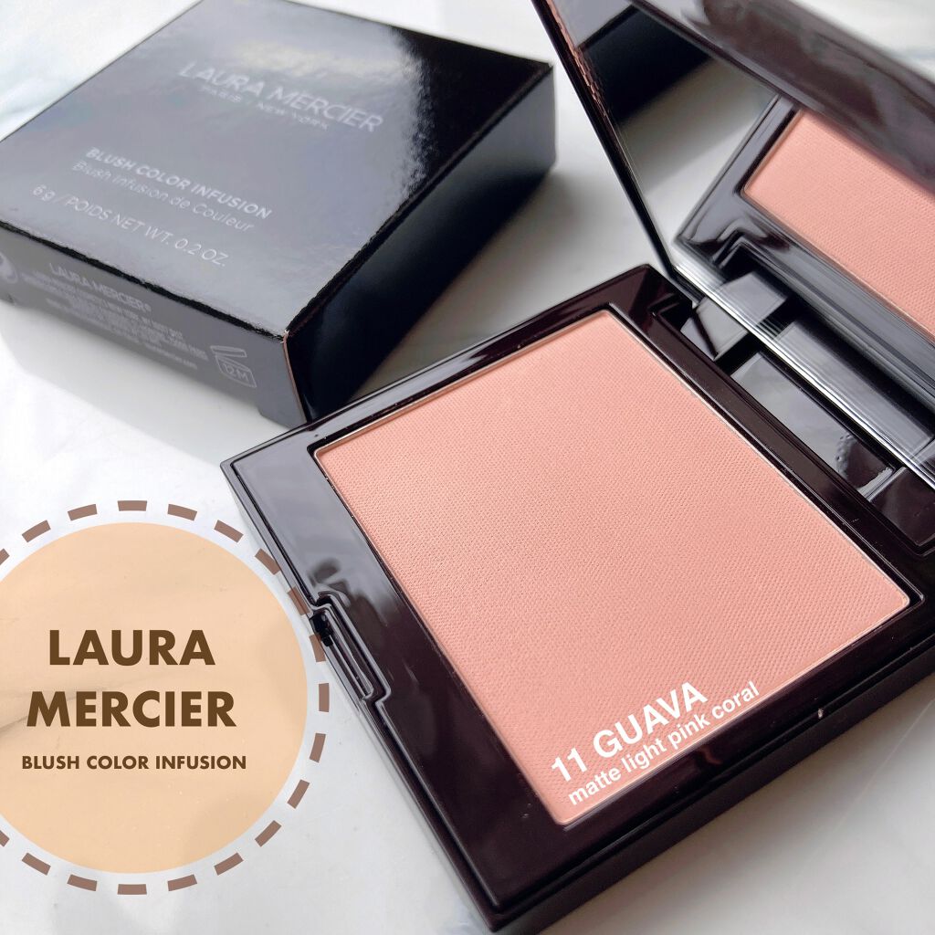 ブラッシュ カラー インフュージョン/ローラ メルシエ/パウダーチークを使ったクチコミ(1枚目)