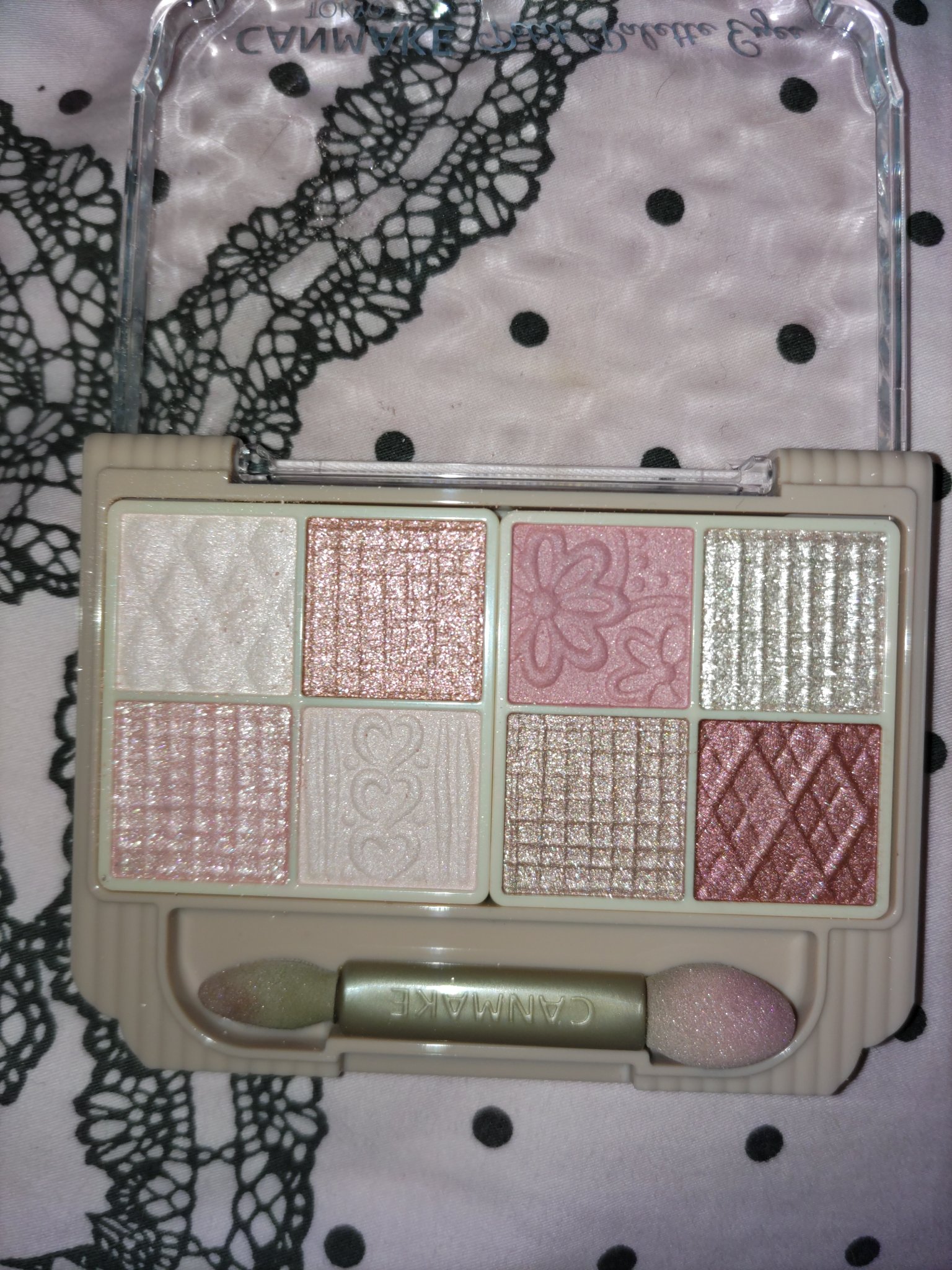 プティパレットアイズ/キャンメイク/パウダーアイシャドウを使ったクチコミ（1枚目）