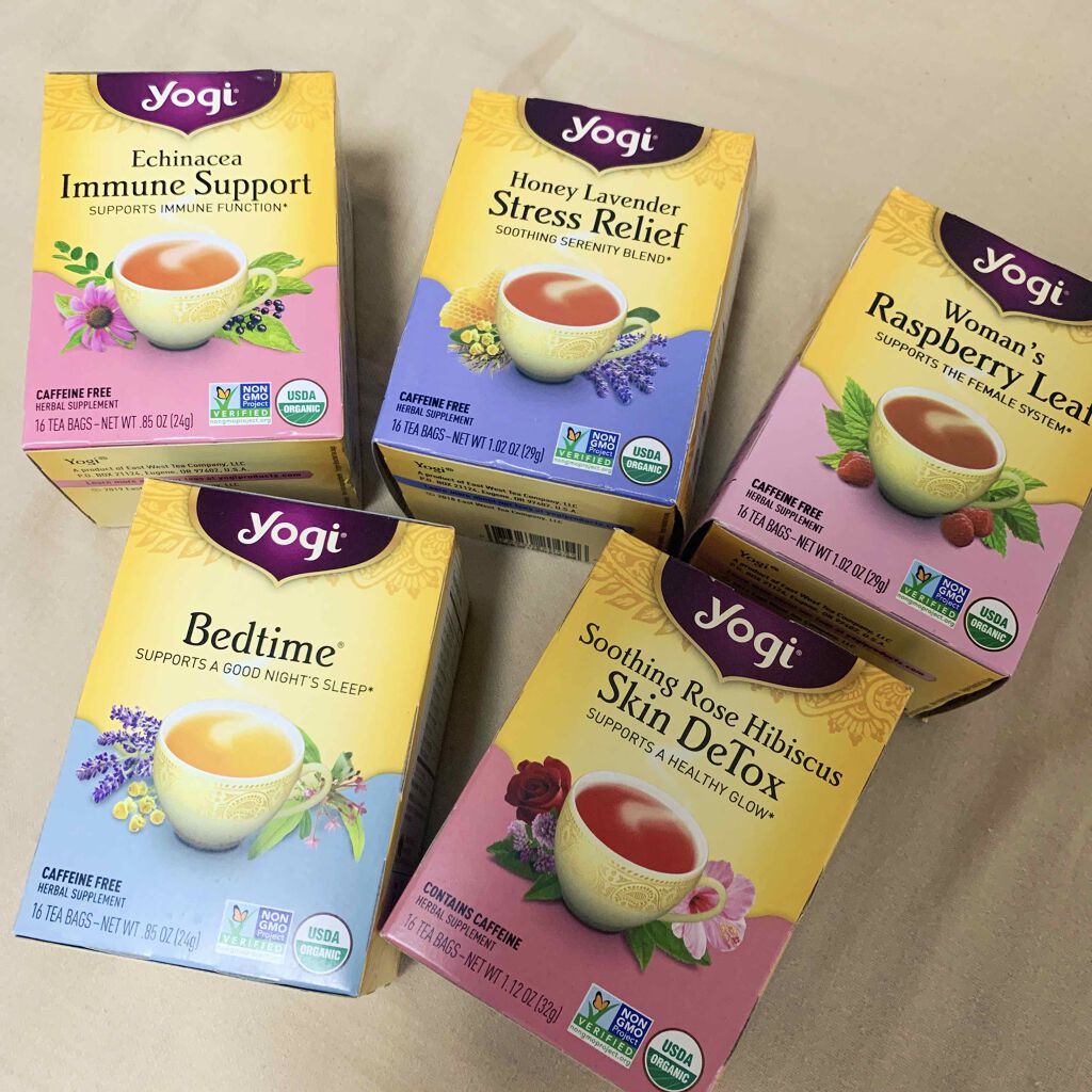 ヨギティー/Yogi Tea/ドリンクを使ったクチコミ(1枚目)