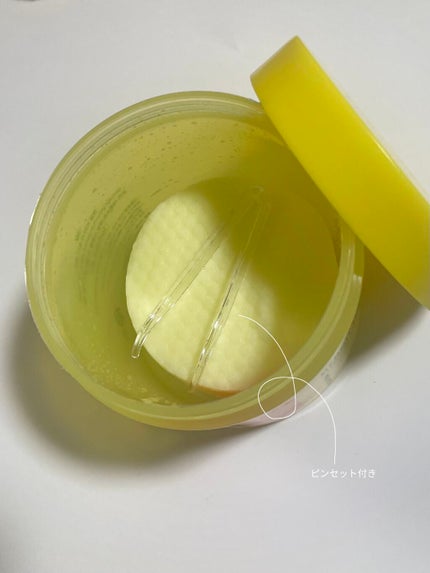 グリーンタンジェリン ビタCダークスポットケアパッド/goodal/トナーパッドを使ったクチコミ(2枚目)