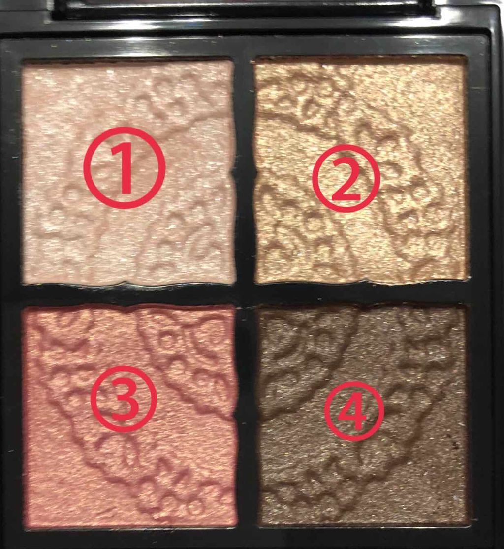 グロッシーリッチ アイズ/Visée/アイシャドウパレットを使ったクチコミ（3枚目）