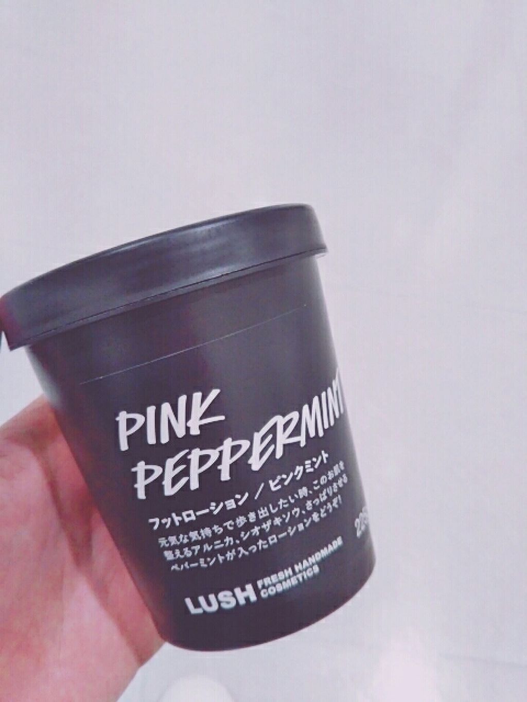 ピンクミント フットローション/ラッシュ/レッグ・フットケアを使ったクチコミ（1枚目）
