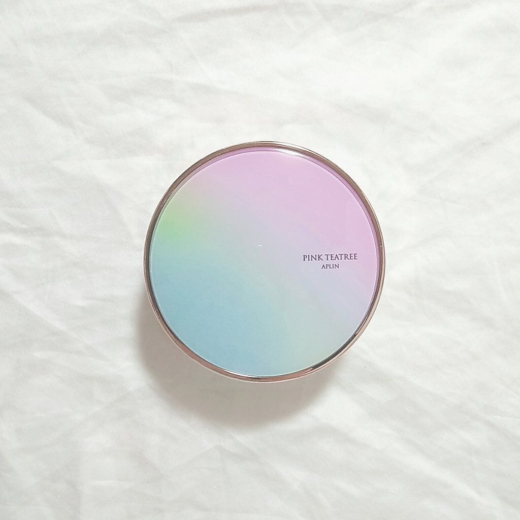 ピンクティーツリーカバークッション/APLIN/クッションファンデーションを使ったクチコミ（1枚目）