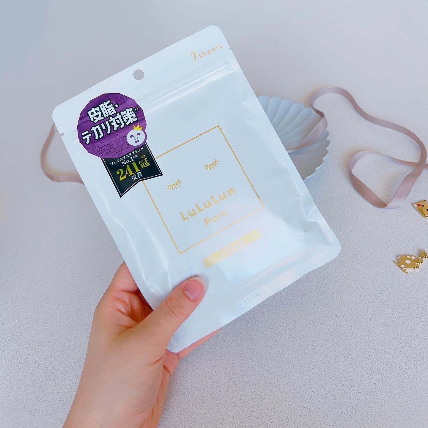 ルルルンピュア 白（クリア） 7枚入/ルルルン/シートマスク・パックを使ったクチコミ（3枚目）