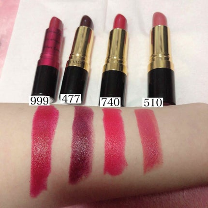 スーパー ラストラス リップスティック/REVLON/口紅を使ったクチコミ(3枚目)