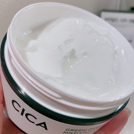 ネイチャーリパブリック グリーン ダーマ マイルド クリームのクチコミ「ネイチャーリパブリック
グリーン ダーマ マイルド クリーム
大きすぎるネイリパの鎮静クリー.....」(2枚目)