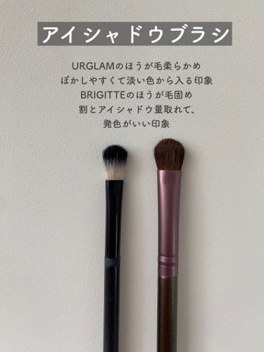 えぬ on LIPS 「ダイソーメイクブラシ比較/ダイソーからこんないいのでてくれてあ..」（2枚目）