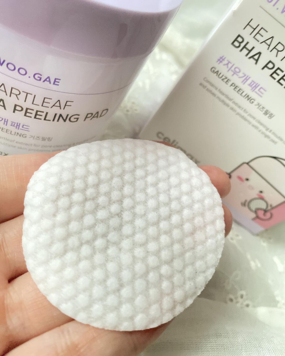 BHA消しゴムピーリングパッド/celimax/トナーパッドを使ったクチコミ(3枚目)
