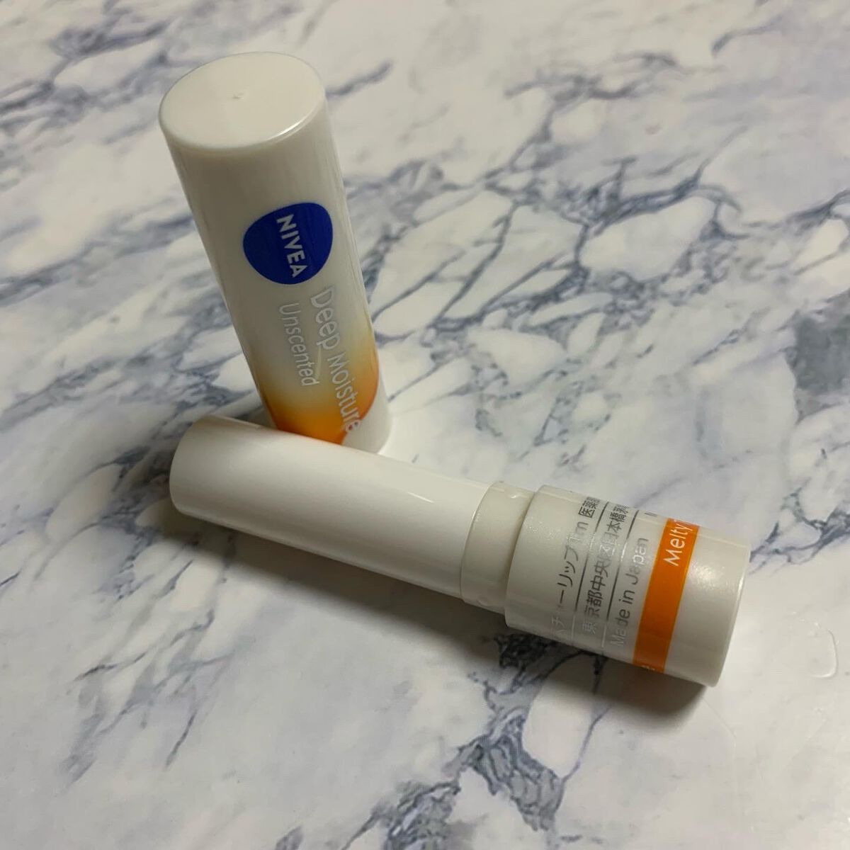 ニベア ディープモイスチャーリップ メルティタイプ/ニベア/リップクリームを使ったクチコミ（2枚目）