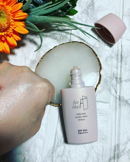 フォーザエフ 薬用 リンクルホワイト UVベース/ナリスアップ/化粧下地を使ったクチコミ(4枚目)